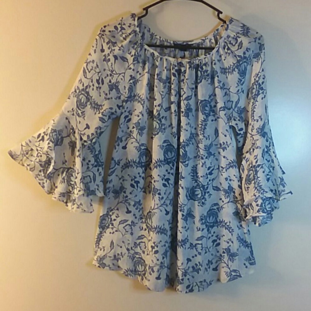 Chaps Blouse - Picture 2 of 4